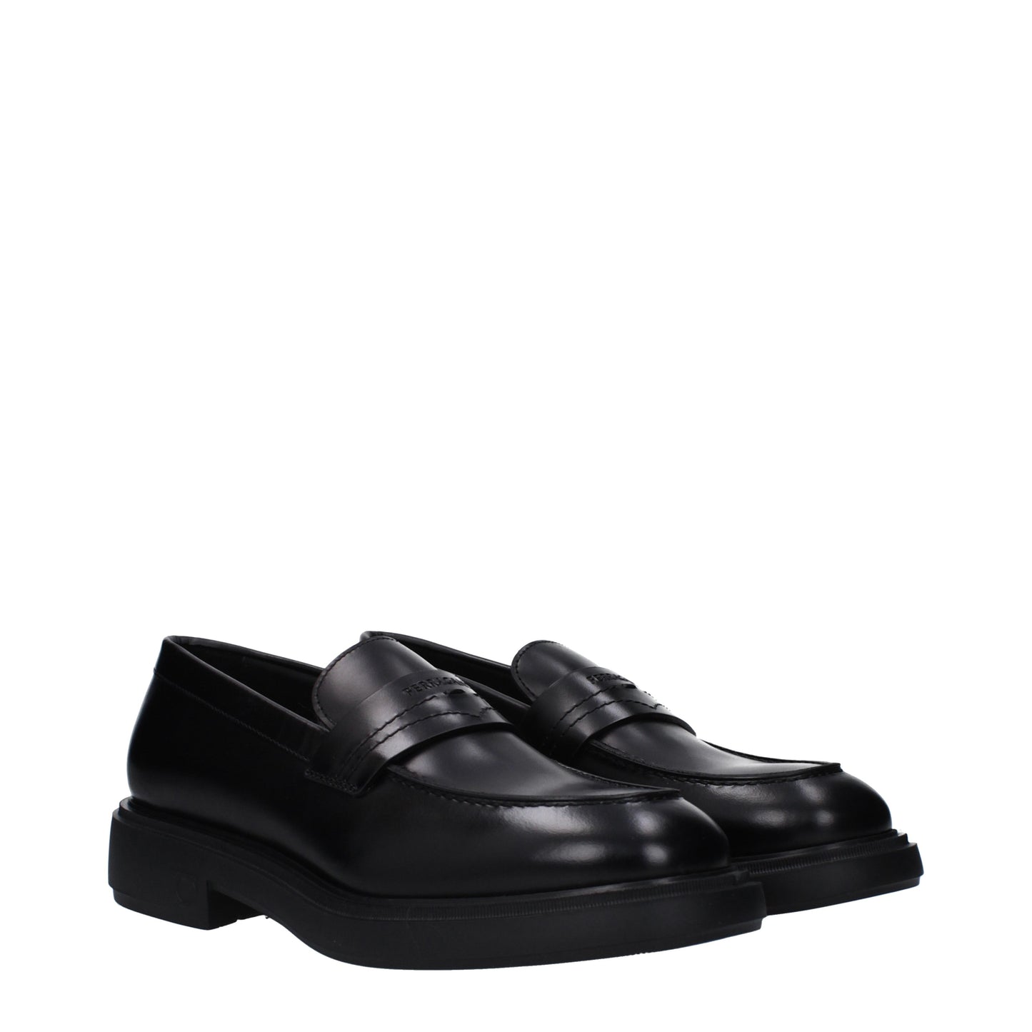 Salvatore Ferragamo Men's Loafers Leather