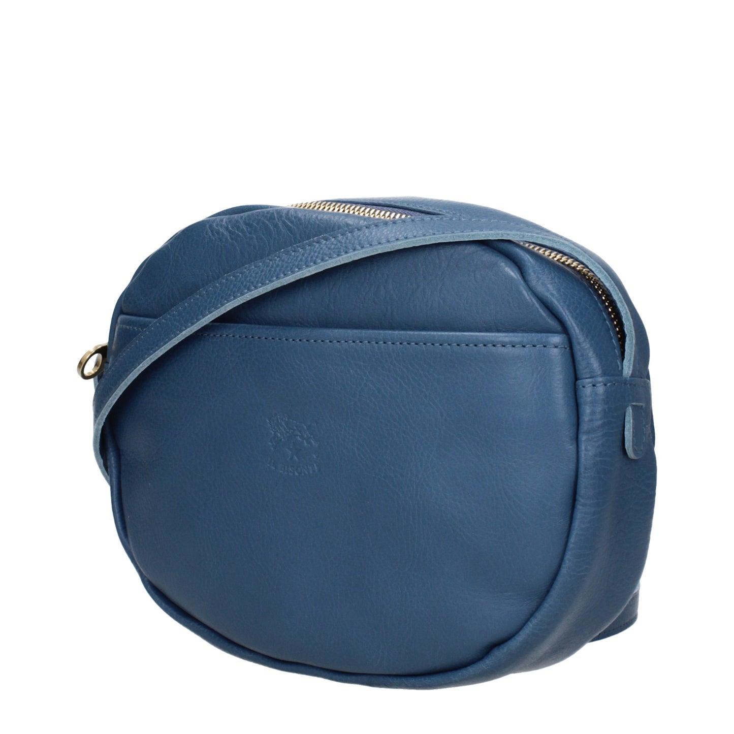 Il Bisonte Crossbody Bags Women Leather Blue/Denim