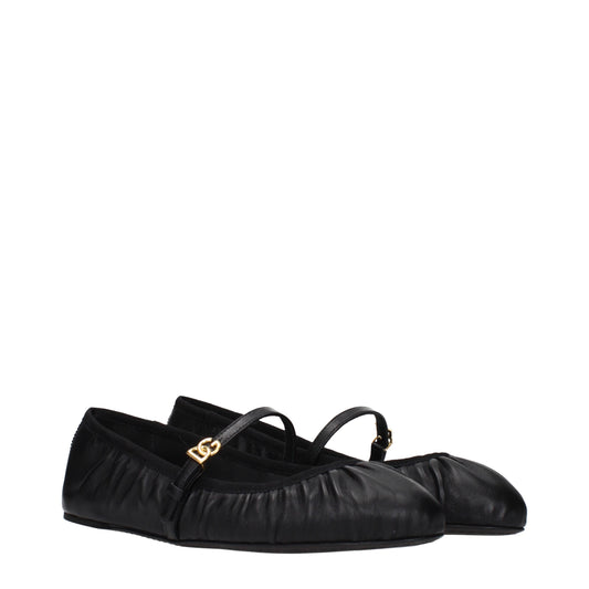 Dolce&Gabbana Women's Ballet Flats Leather