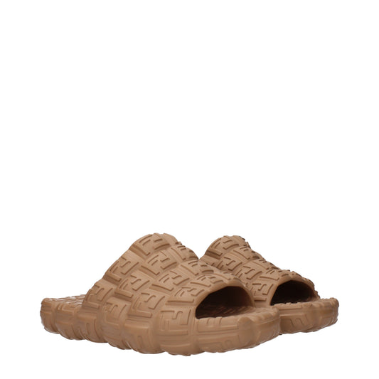 Fendi Men's Slippers and Clogs Rubber