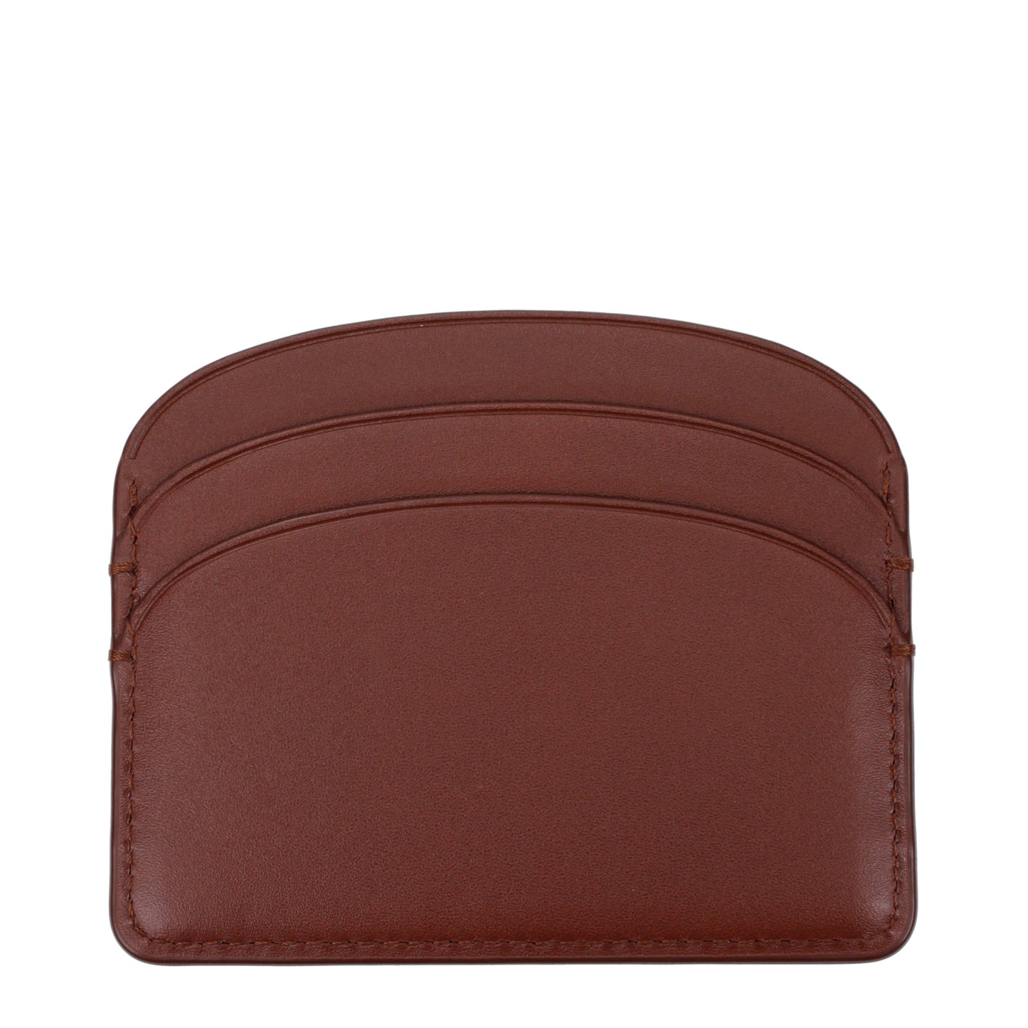 A.P.C. Document Holders Women Leather Brown