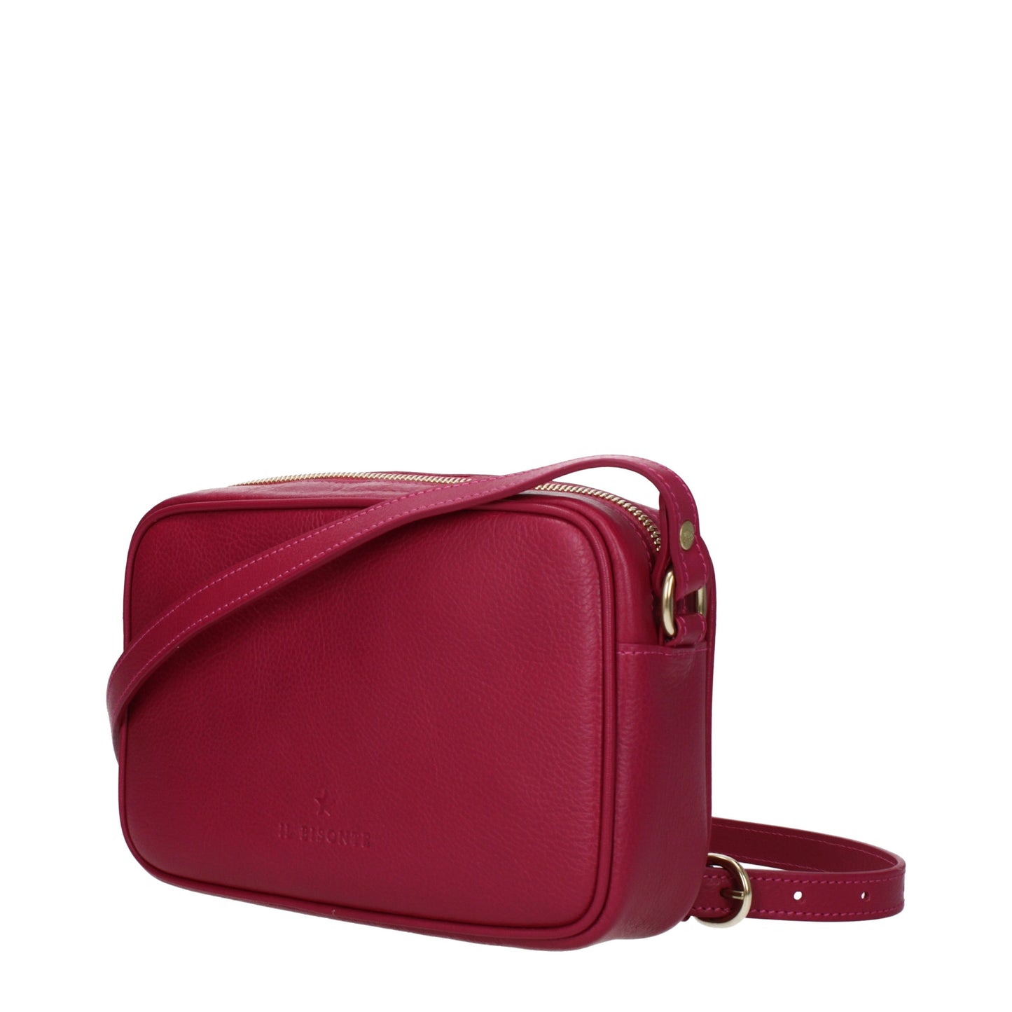 Il Bisonte Crossbody Bags Women Leather Violet/Mulberry