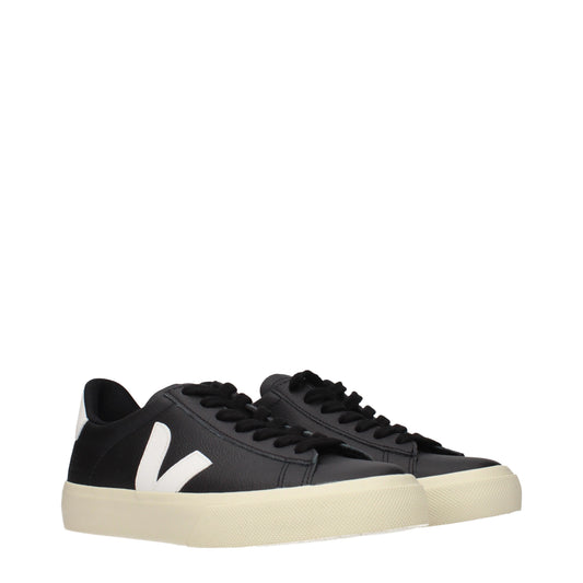 Veja Sneakers Women Leather Black/White
