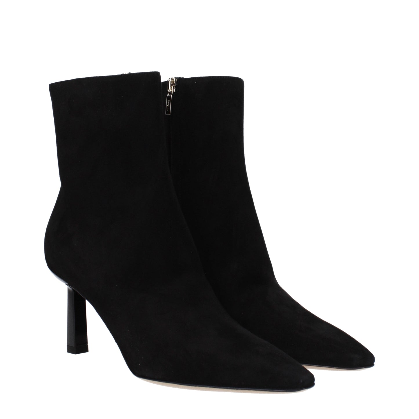 Salvatore Ferragamo Women's Boots in Suede Black