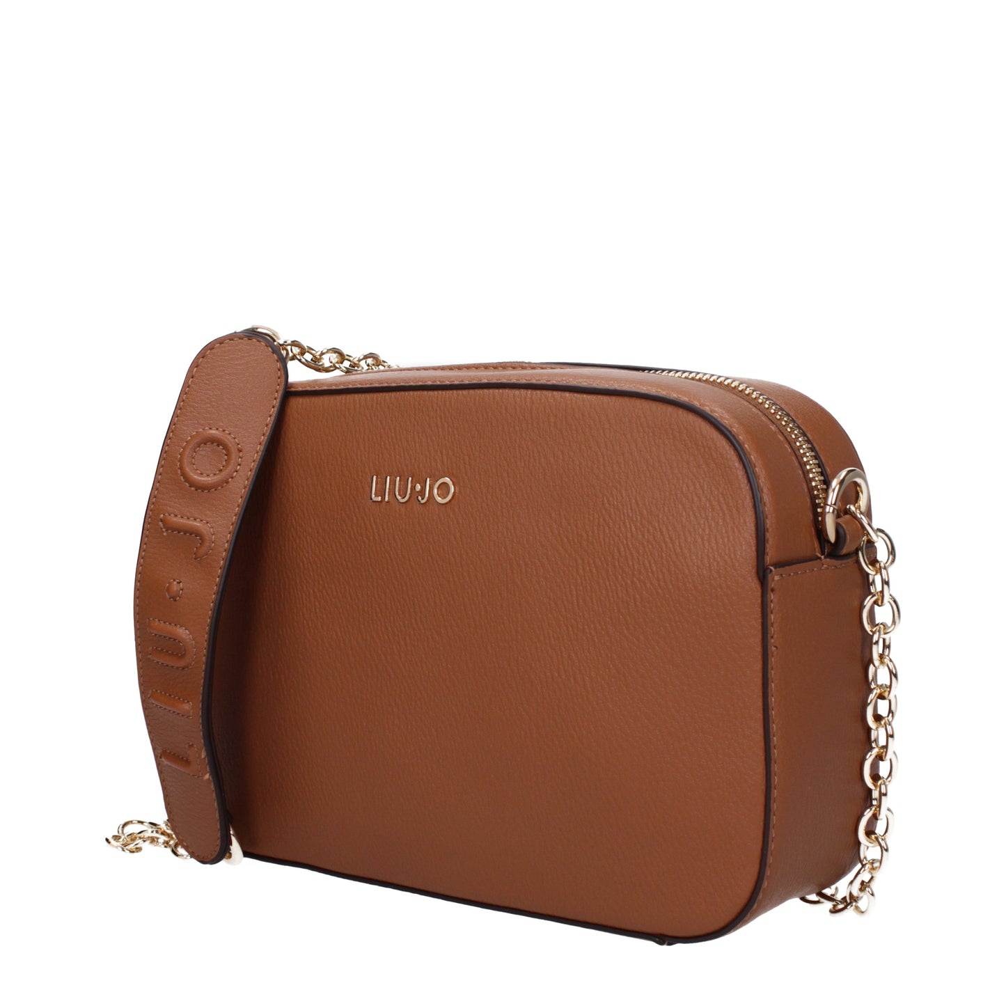 Liu Jo Crossbody Bags Women Polyester Brown/Fawn