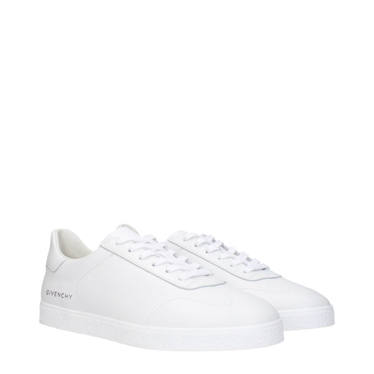 Givenchy Men's Sneakers in Leather White