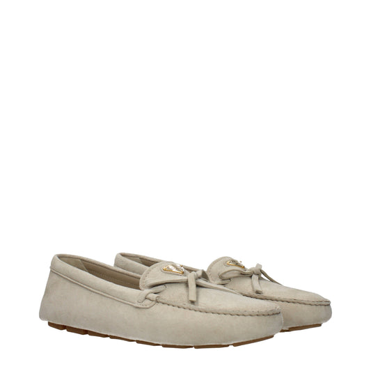Prada Women's Loafers Suede