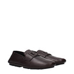 Dolce&Gabbana Loafers Men Leather Brown/Dark Brown