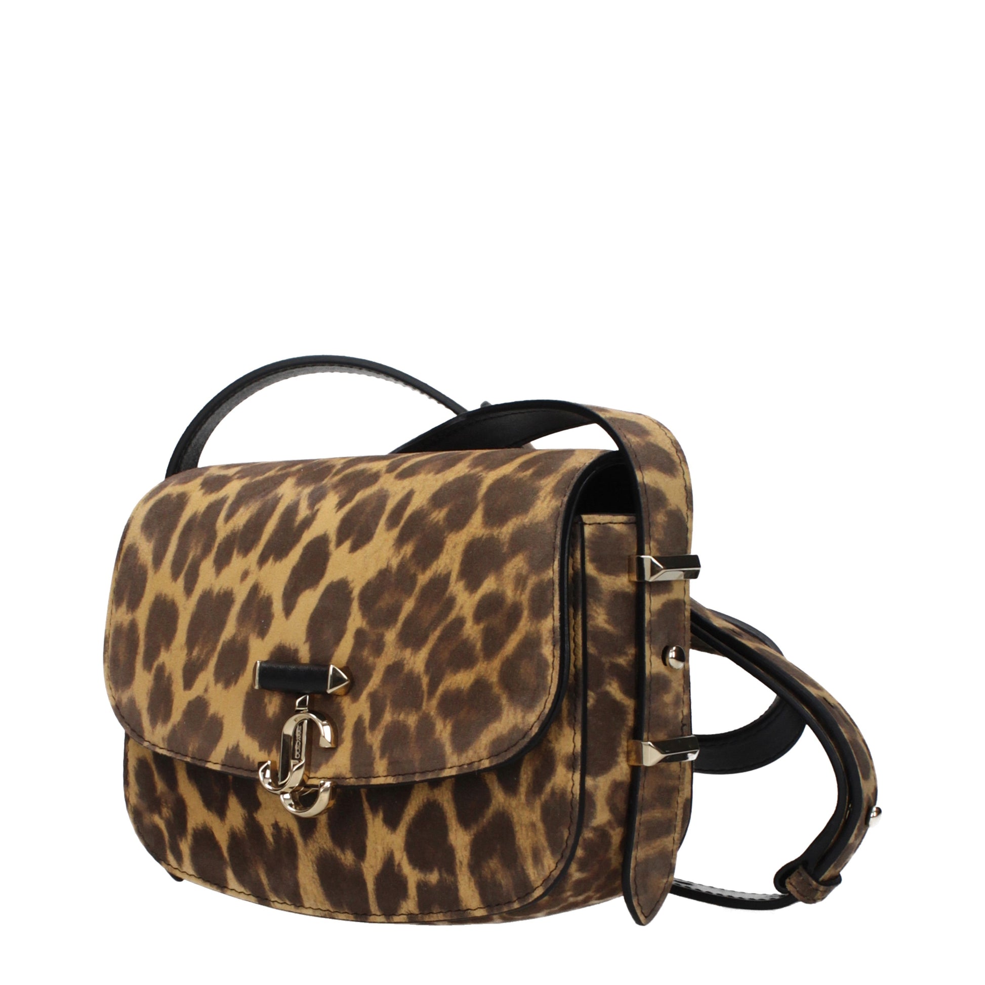 Jimmy Choo Crossbody Bags Women Suede Brown