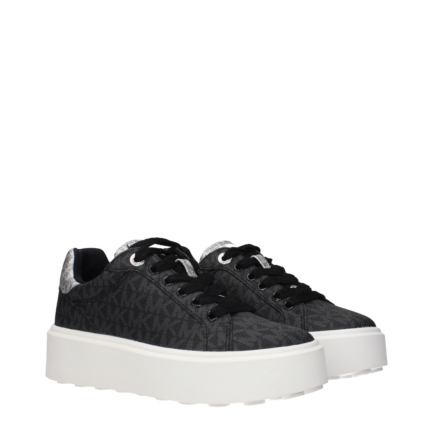 Michael Kors Sneakers Women Fabric  Black