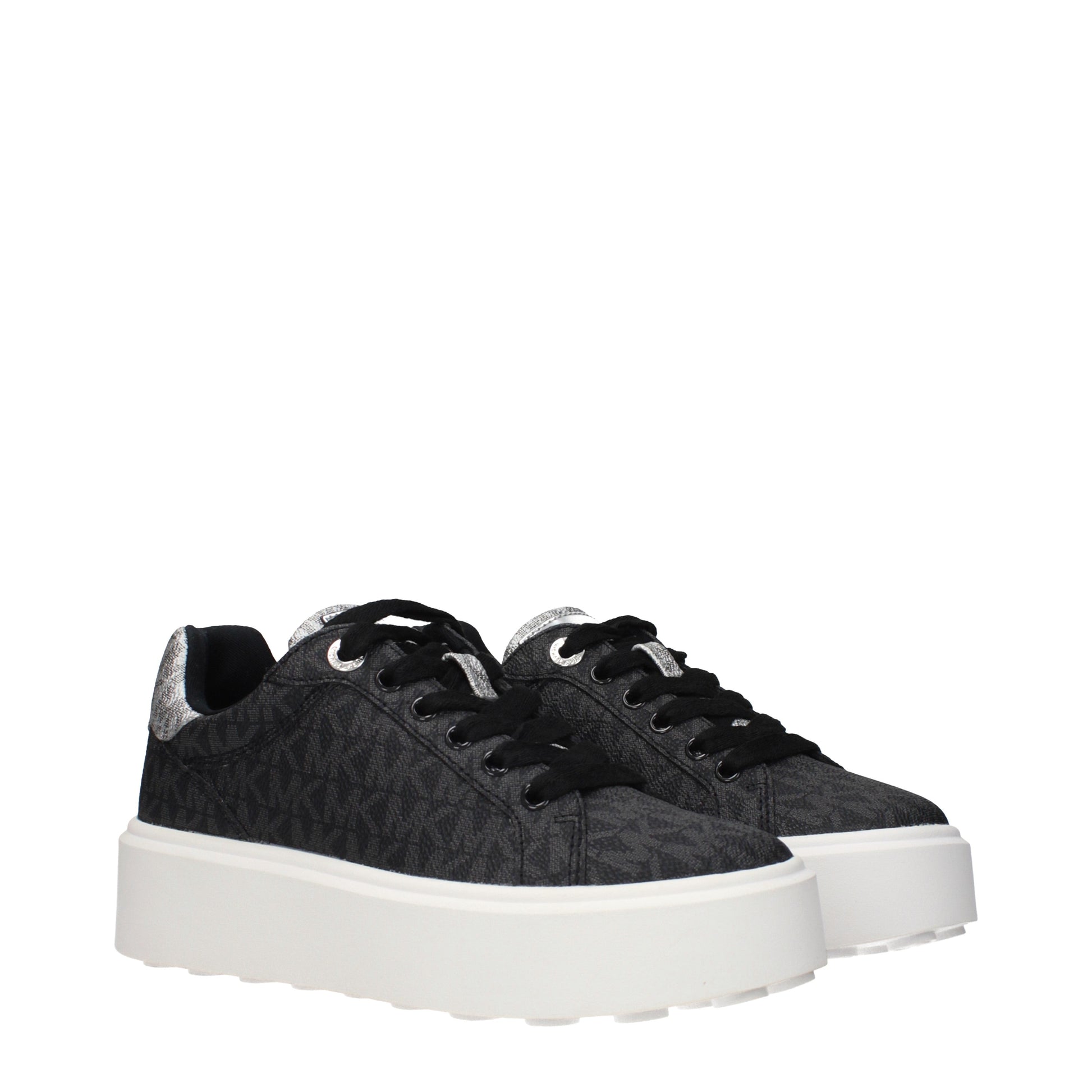 Michael Kors Sneakers Women Fabric  Black