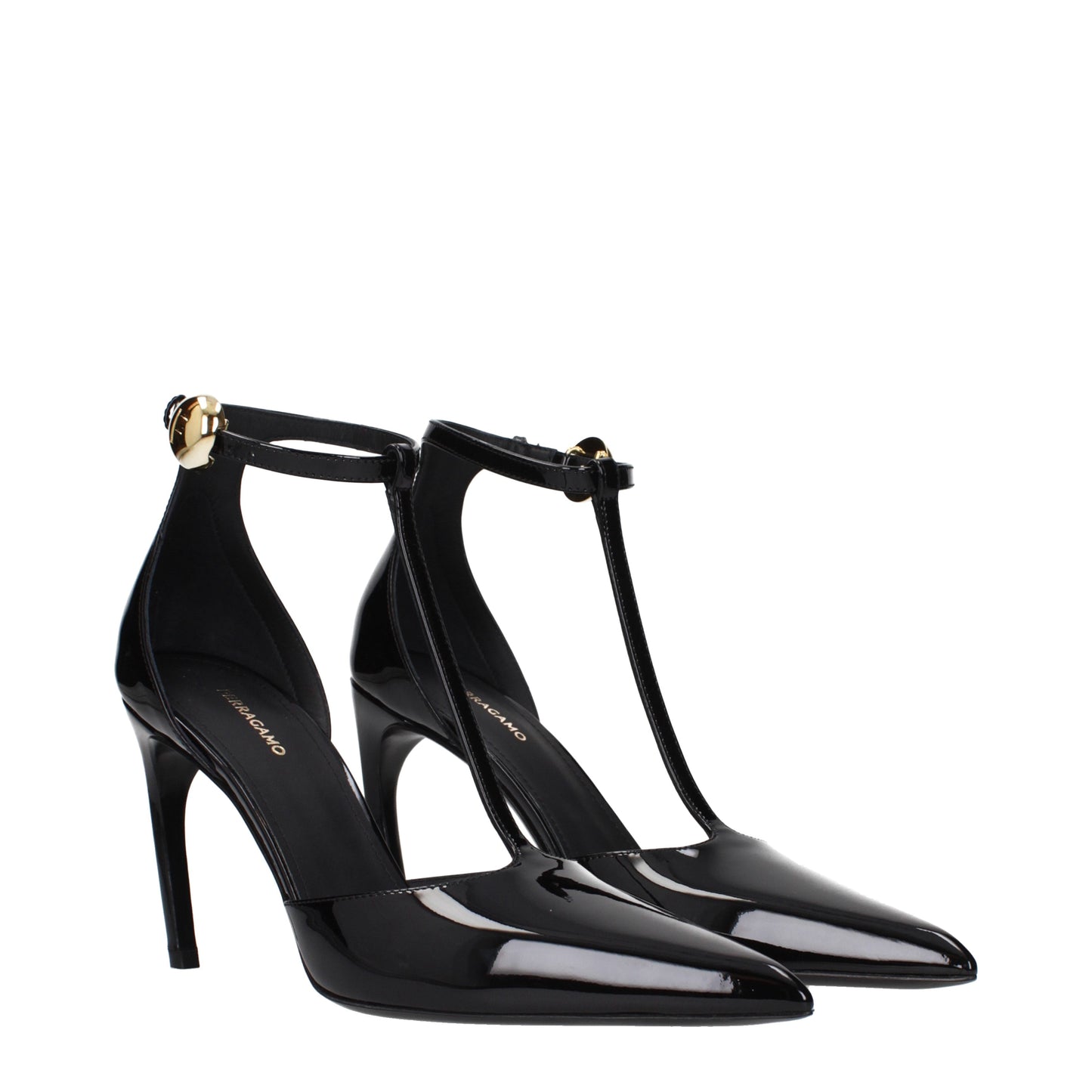 Salvatore Ferragamo Women's Sandals Patent Leather