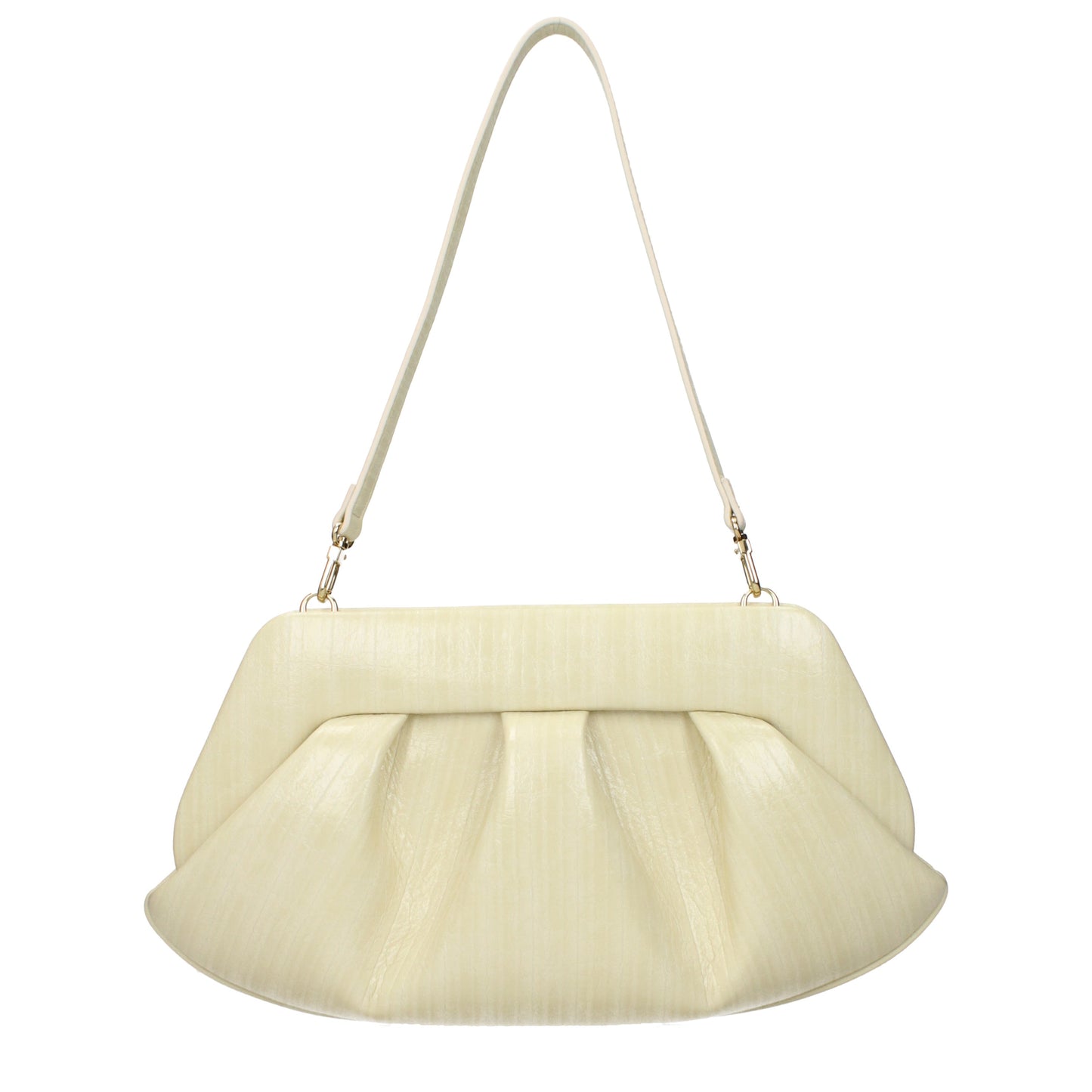Themoirè Clutches Women Eco Leather Beige/Ivory