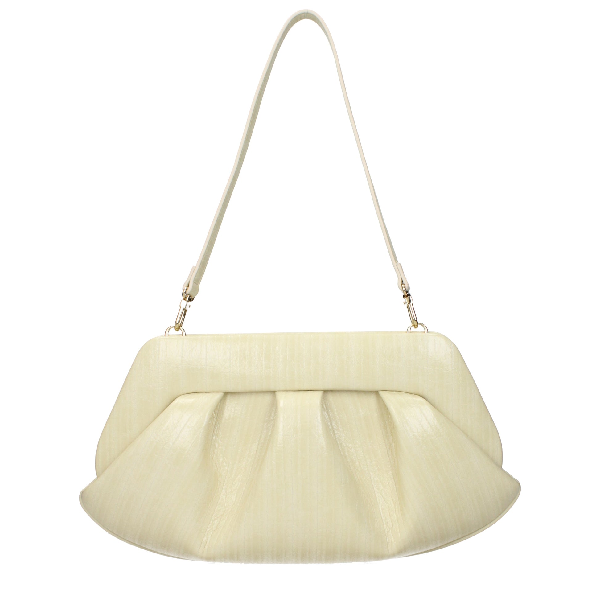 Themoirè Clutches Women Eco Leather Beige/Ivory