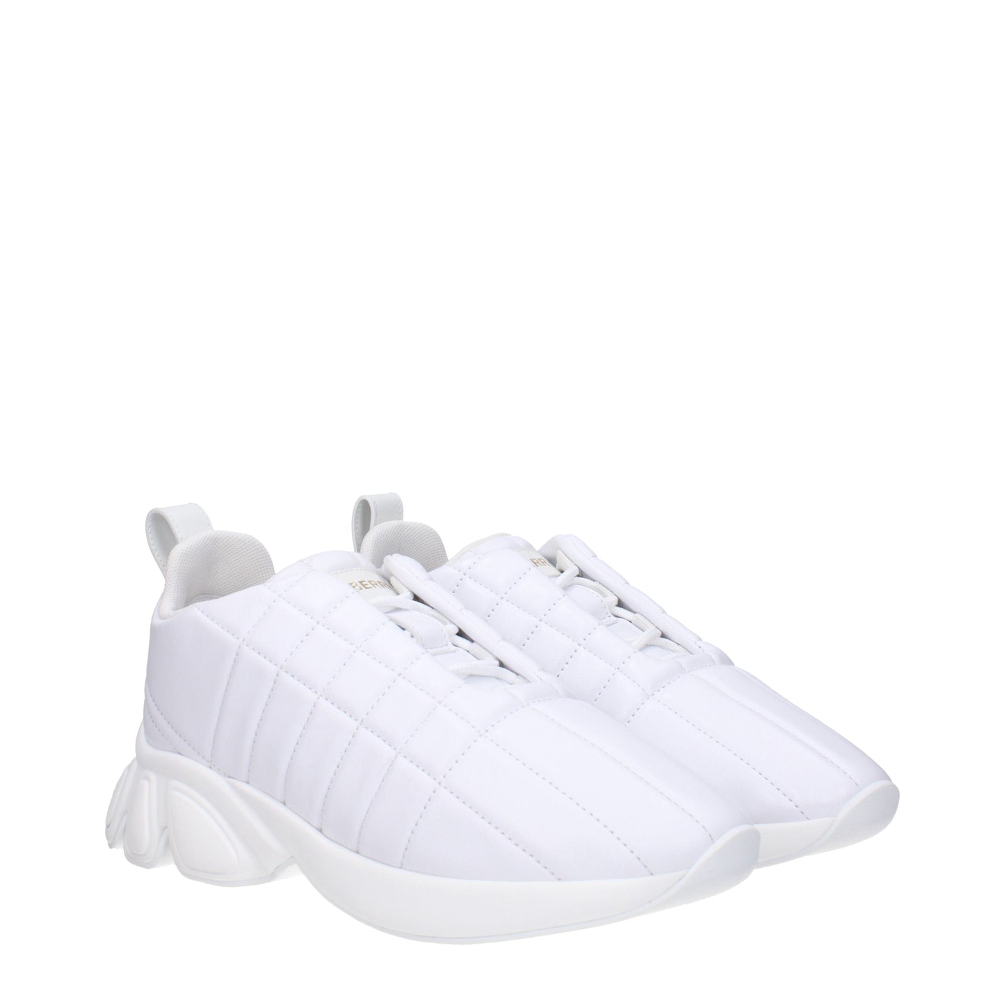 Burberry Women's Sneakers in Leather White