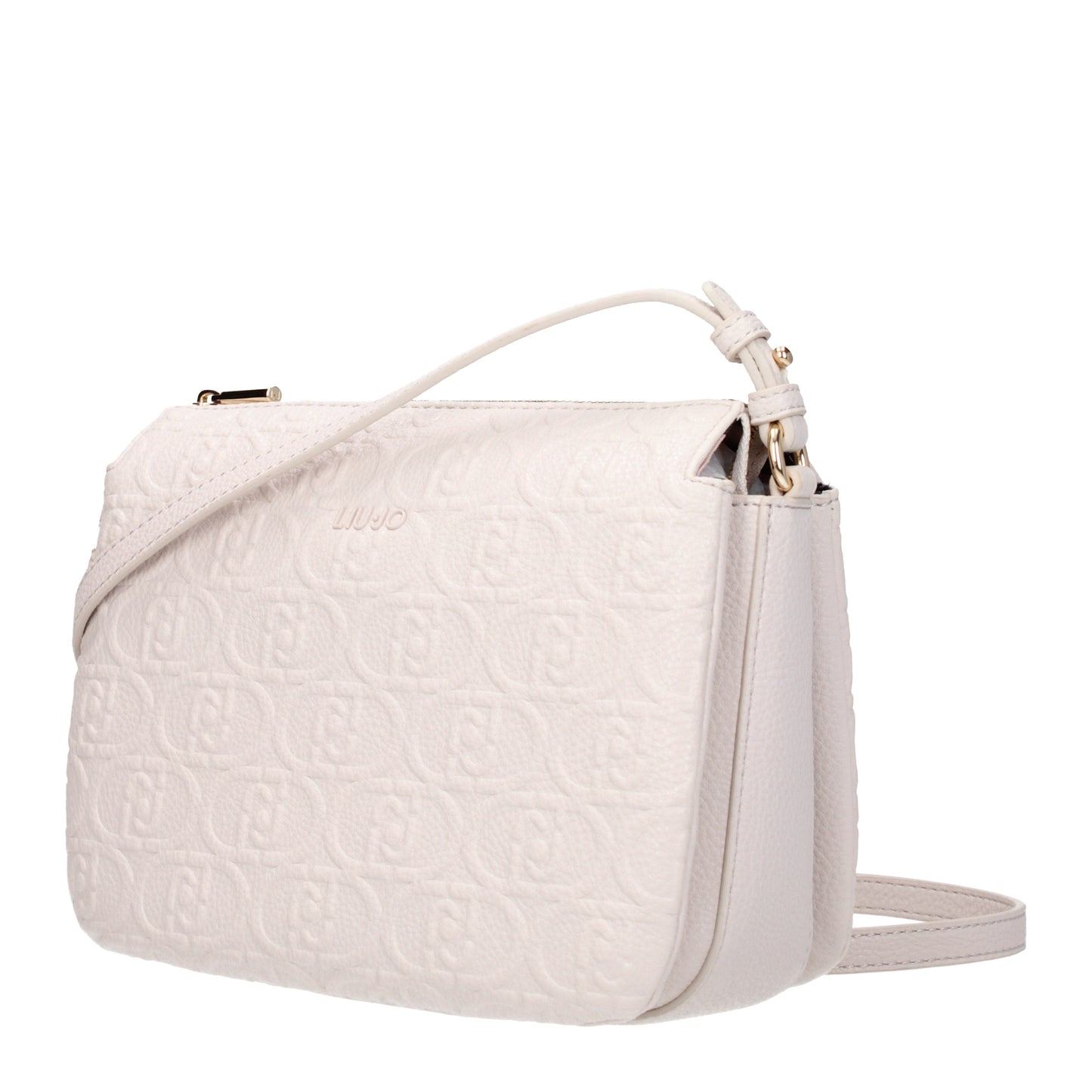 Liu Jo Crossbody Bags Women Polyester Beige/Champagne