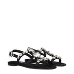 Dolce&Gabbana Sandals Women Satin Black