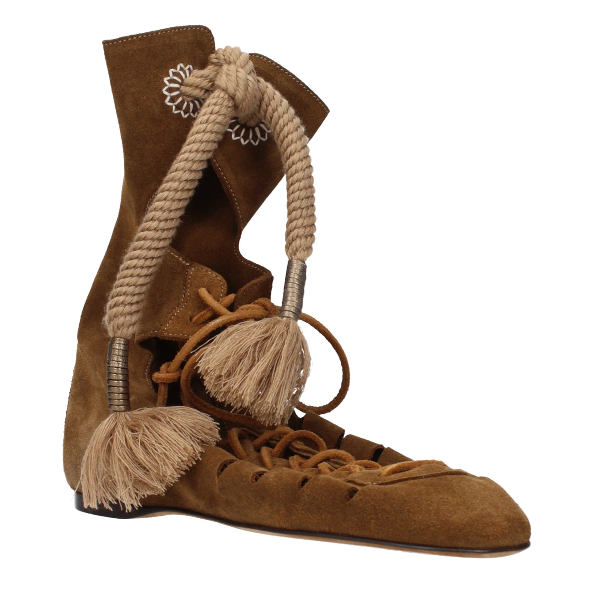 Isabel Marant Ankle Boots Women Suede Brown/Cognac