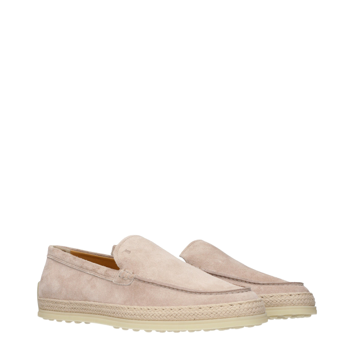 Tod's Loafers Women Suede Pink