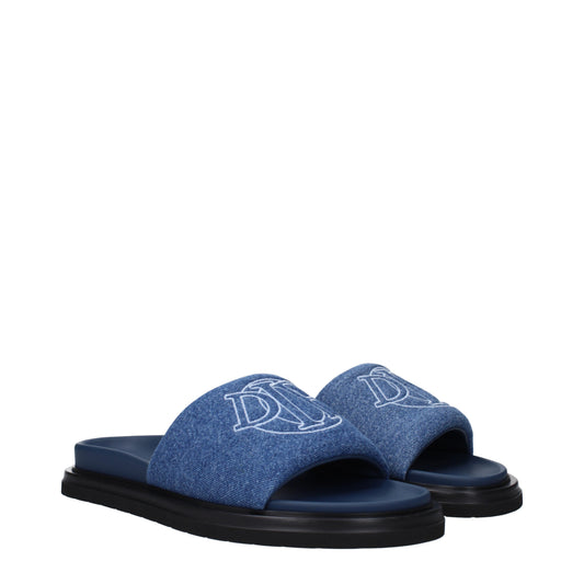 Christian Dior Men's Slippers and Clogs Fabric