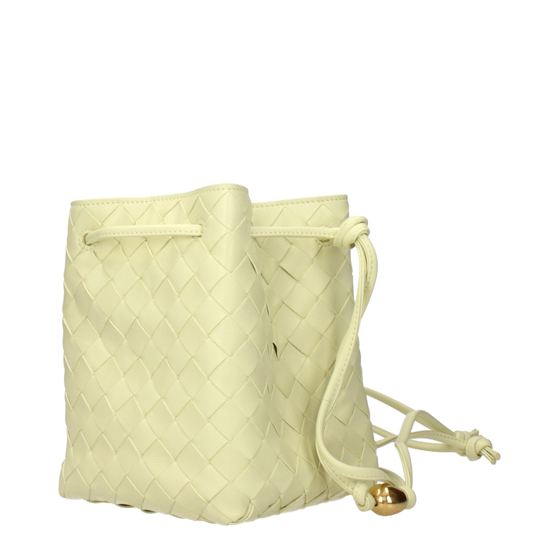 Bottega Veneta Women's Crossbody Bags Leather Yellow
