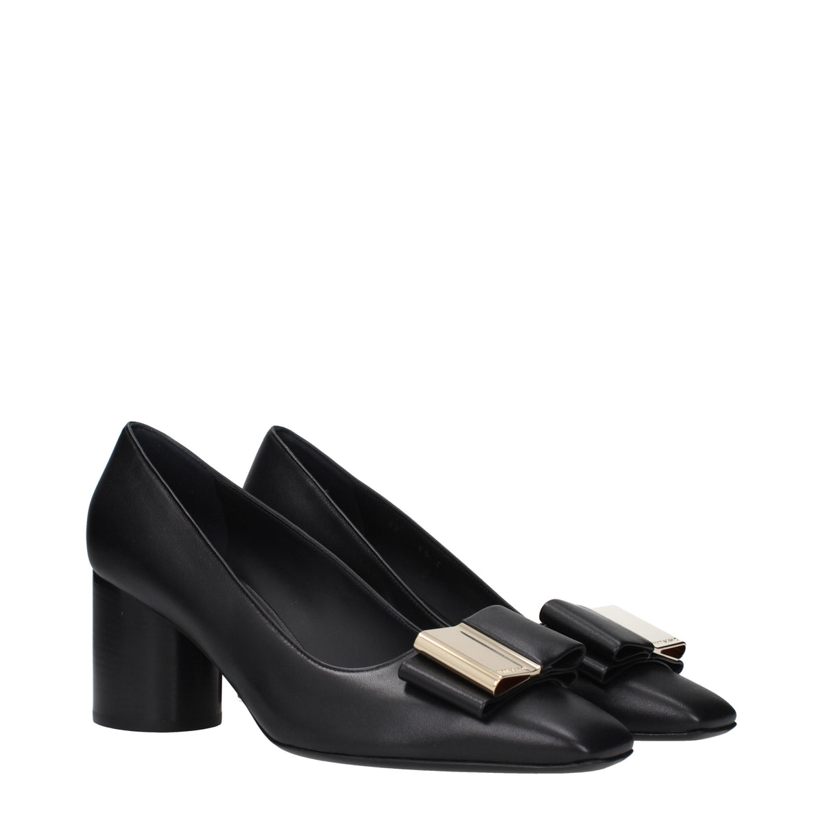 Salvatore Ferragamo Pumps Women Leather Black