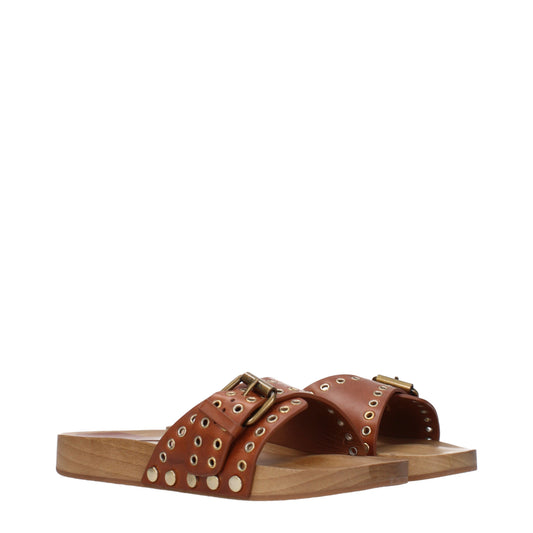 Isabel Marant Women's Slippers and Clogs Leather