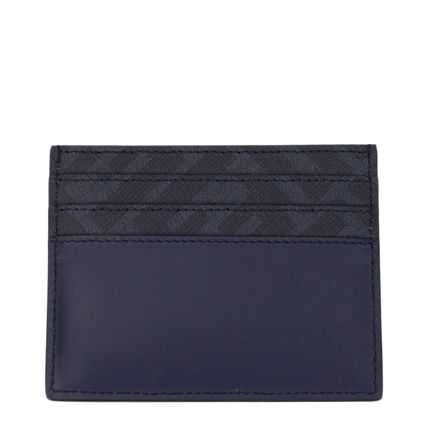 Fendi Document Holders Men Leather Blue/Midnight Blue