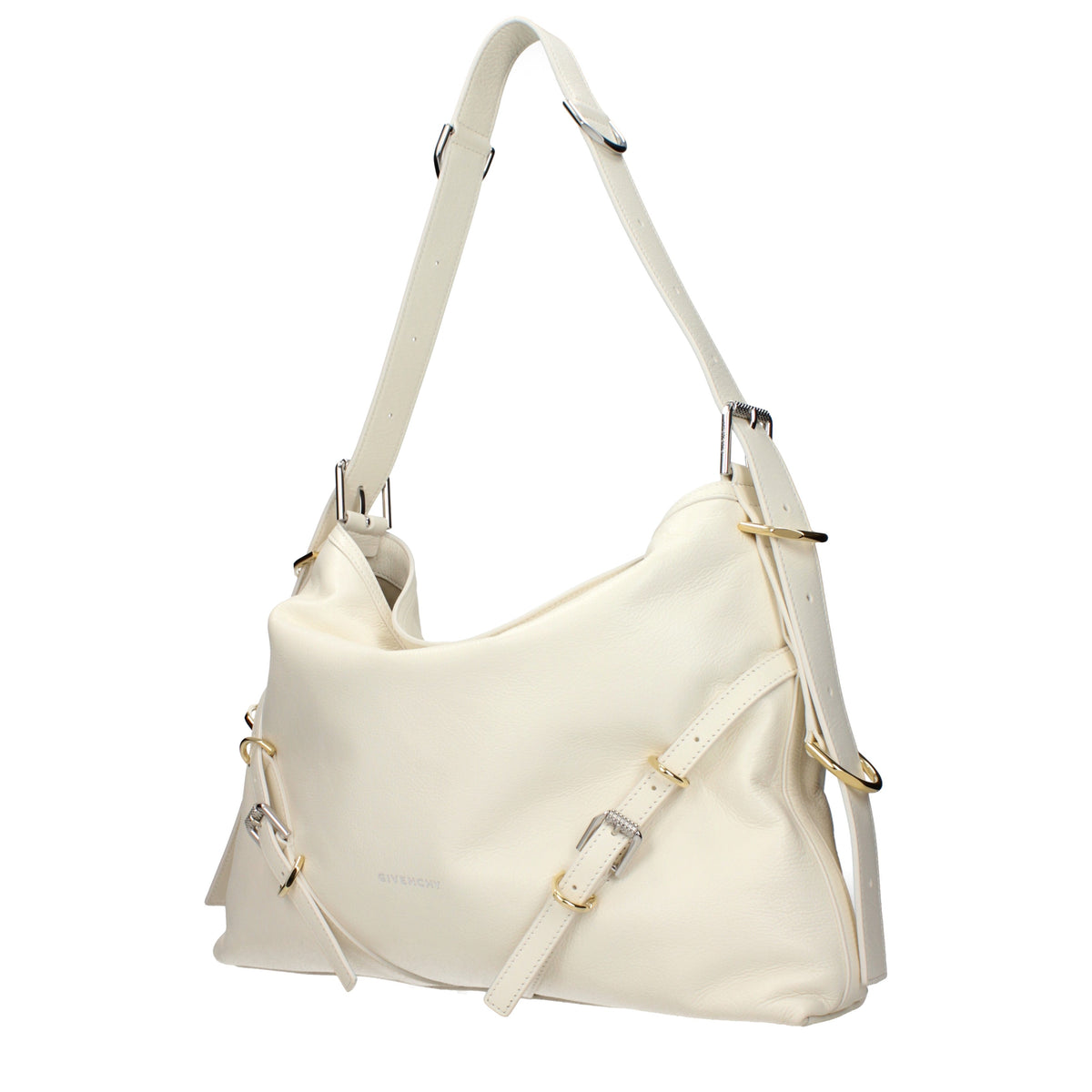 Givenchy Crossbody Bags Women Leather Beige/Ivory