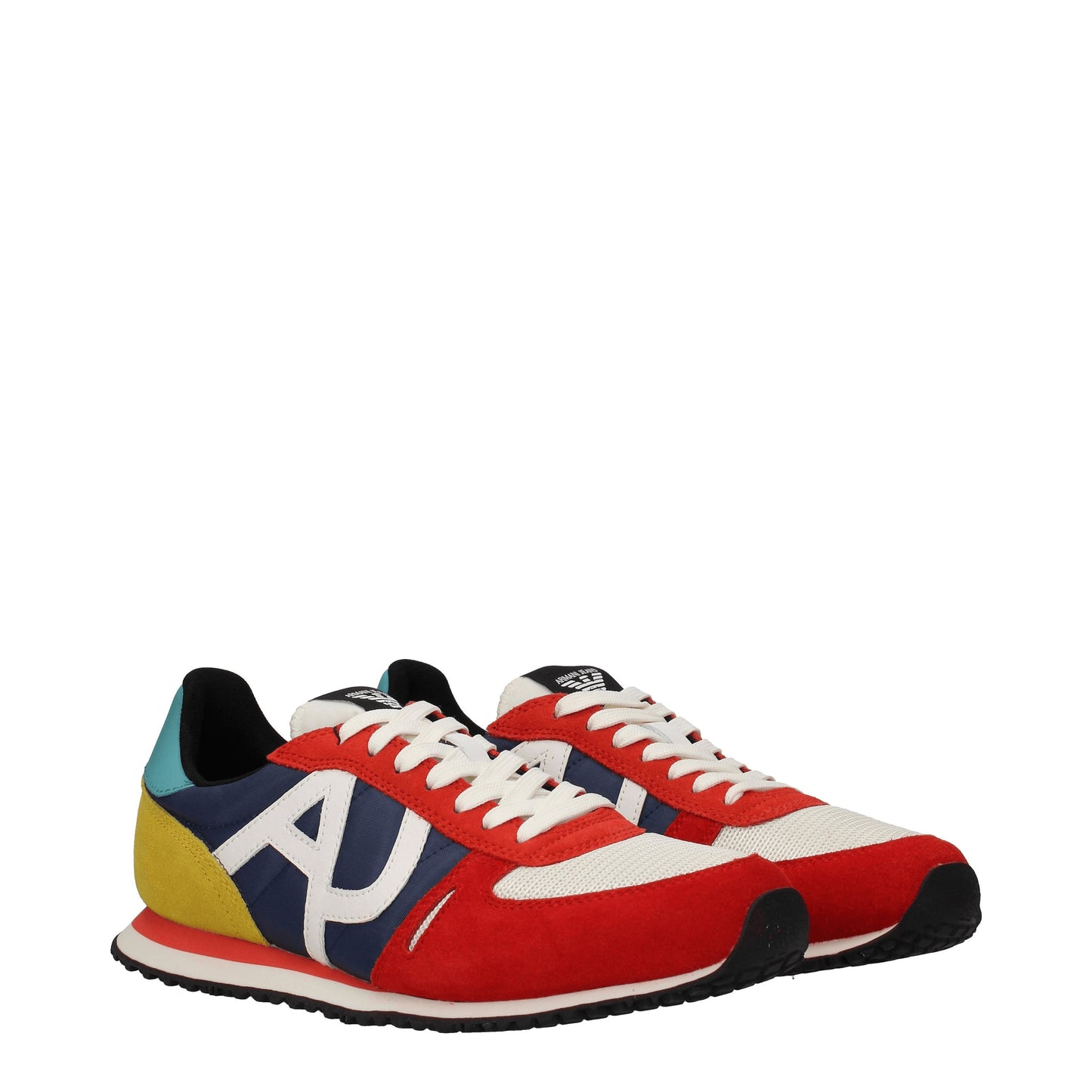 Armani Jeans Men's Sneakers in Fabric  Multicolor