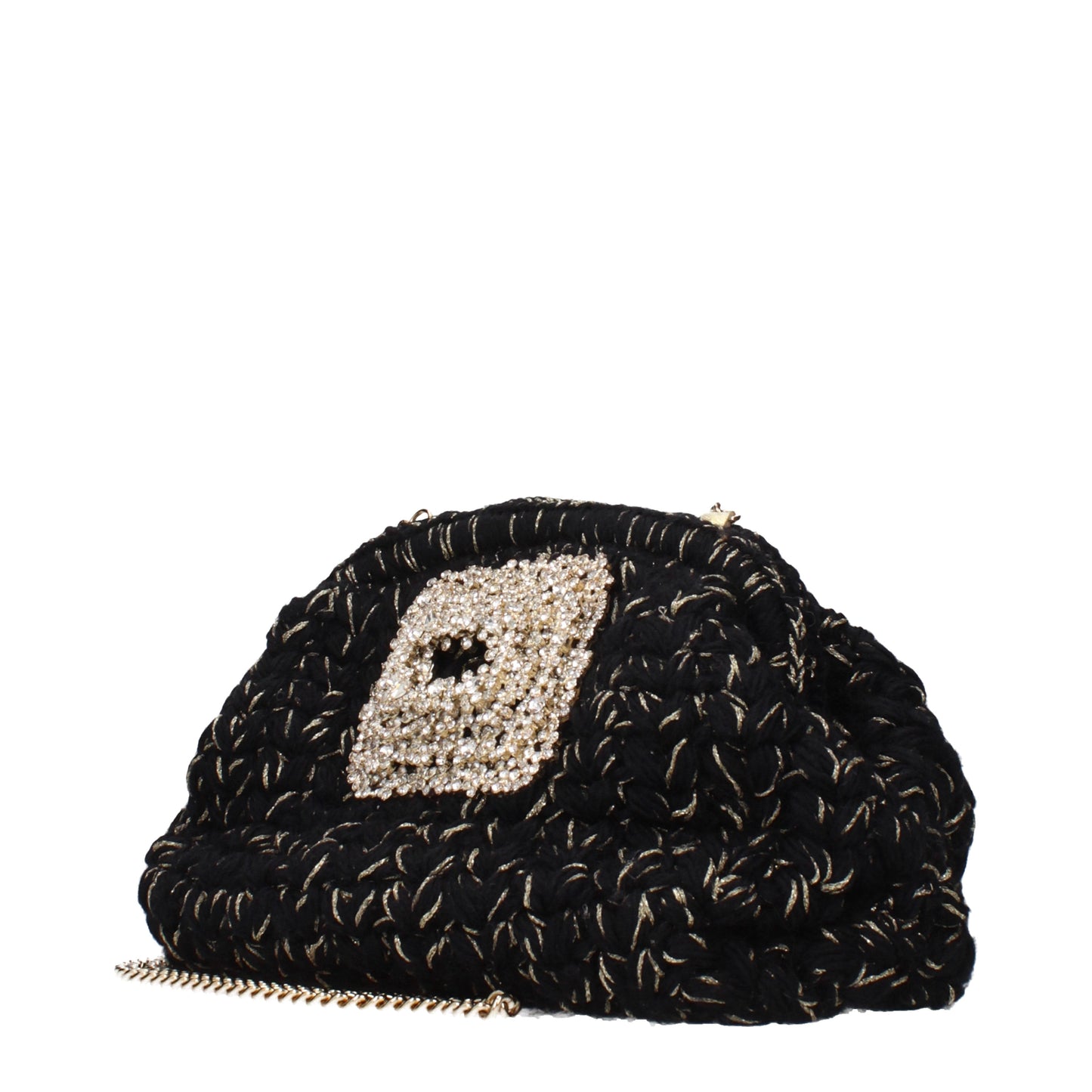 Gedebe Clutches Women Fabric  Black