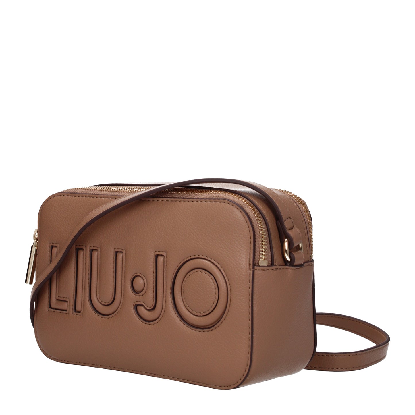 Liu Jo Crossbody Bags Women Polyester Brown/Teddy