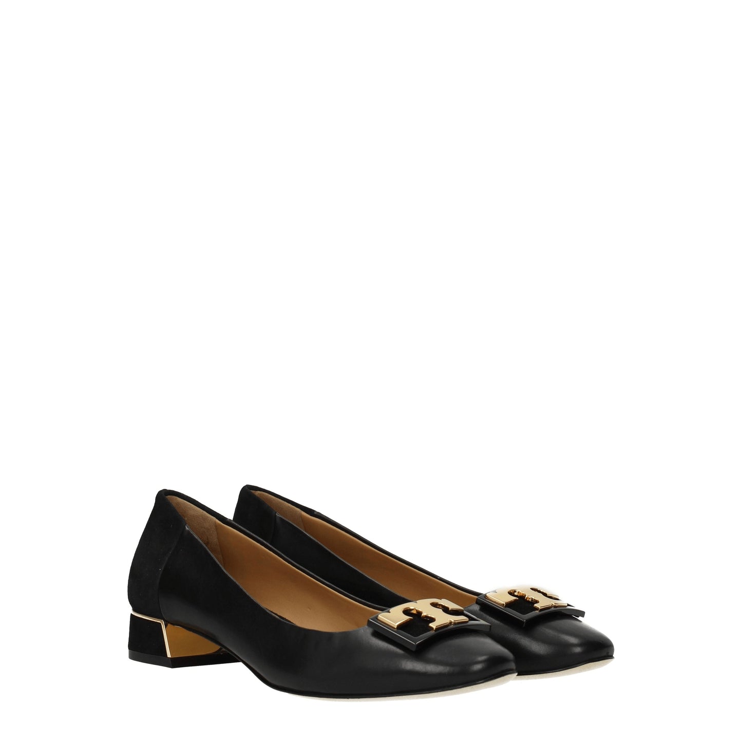 Tory Burch Women's Ballet Flats in Leather Black