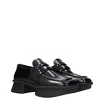 Prada Loafers Women Leather Black