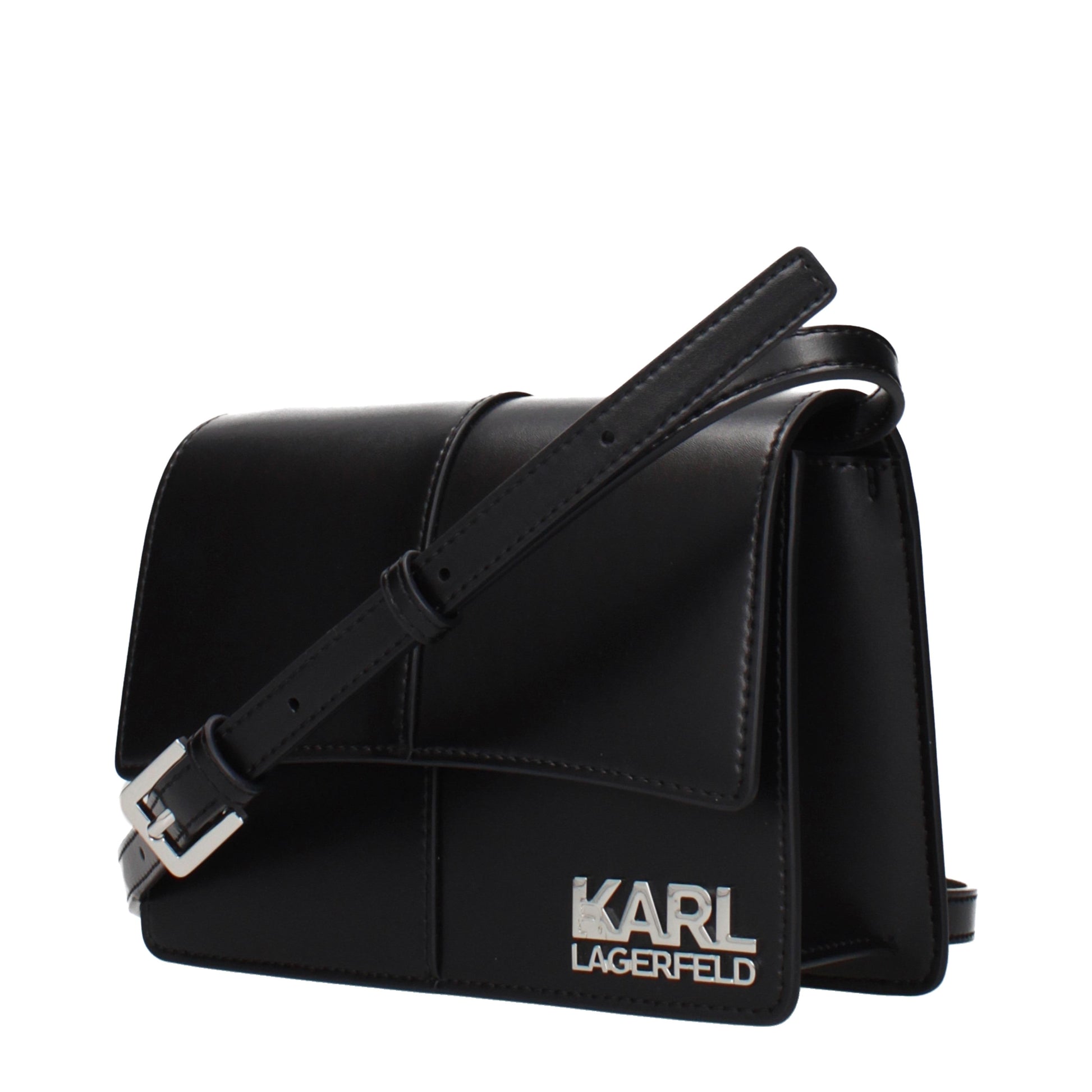 Karl Lagerfeld Crossbody Bags Women Polyurethane Black