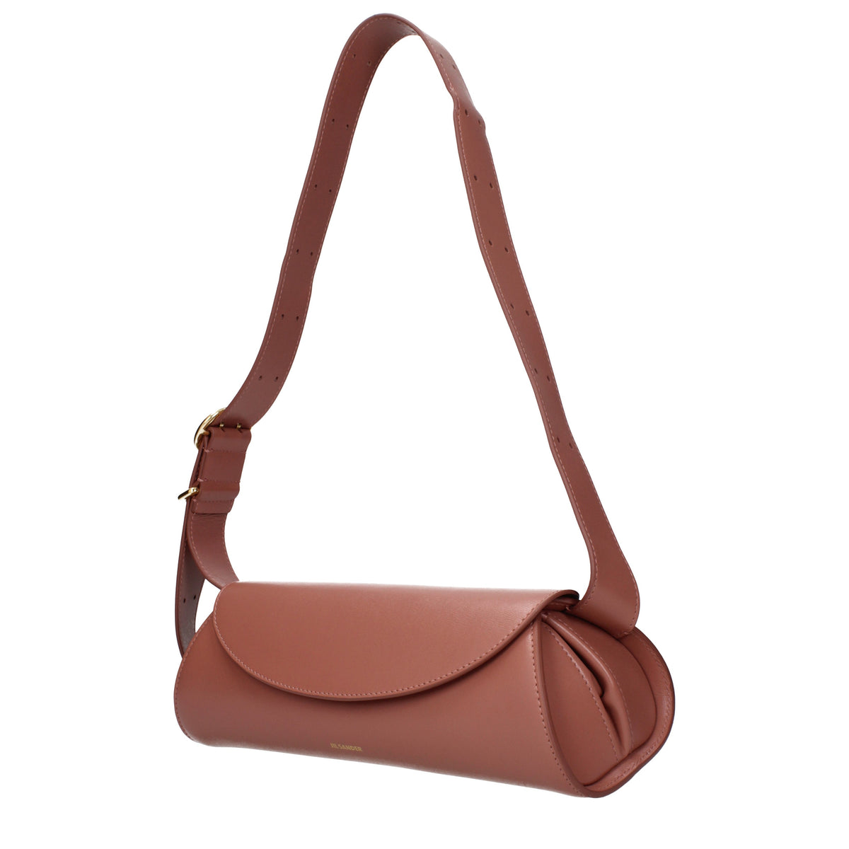 Jil Sander Crossbody Bags Women Leather Pink/Wood