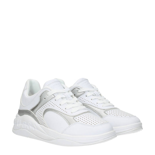 Guess Women's Sneakers in Polyurethane White