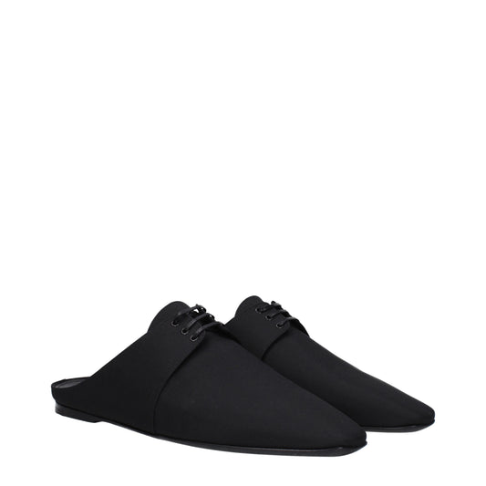 Saint Laurent Sandals & Slippers Men Fabric  Black