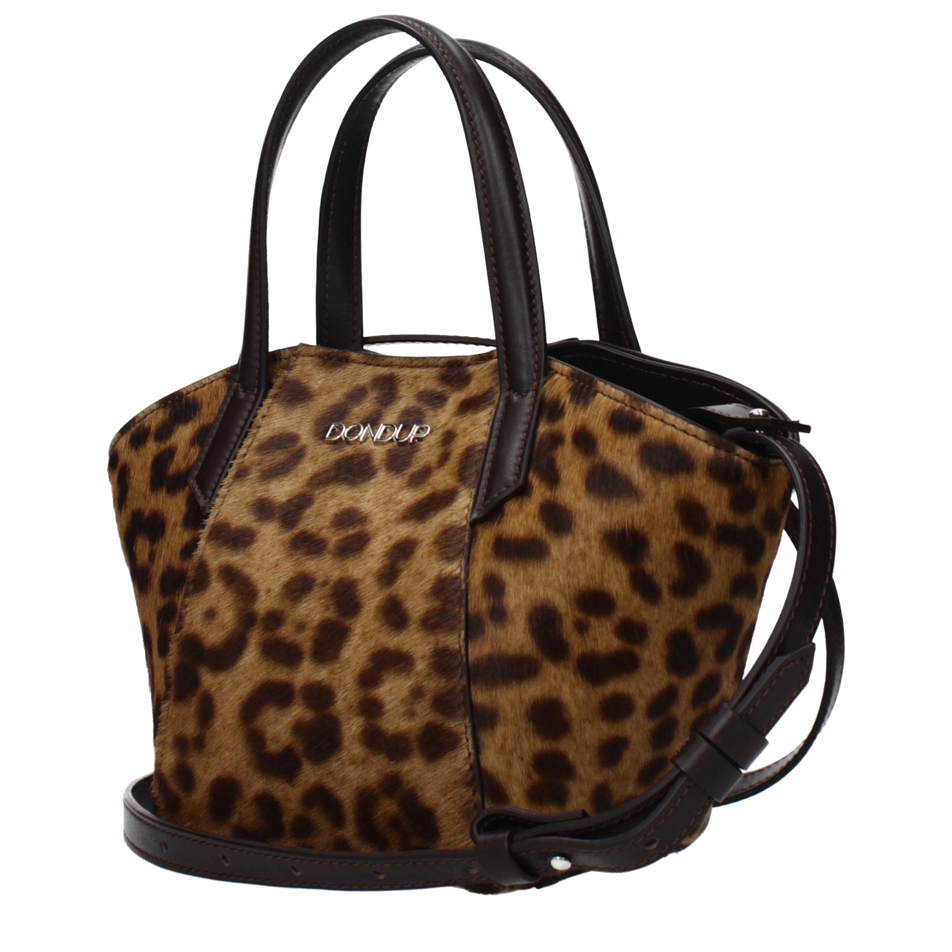 Dondup Handbags Women Pony Skin Brown