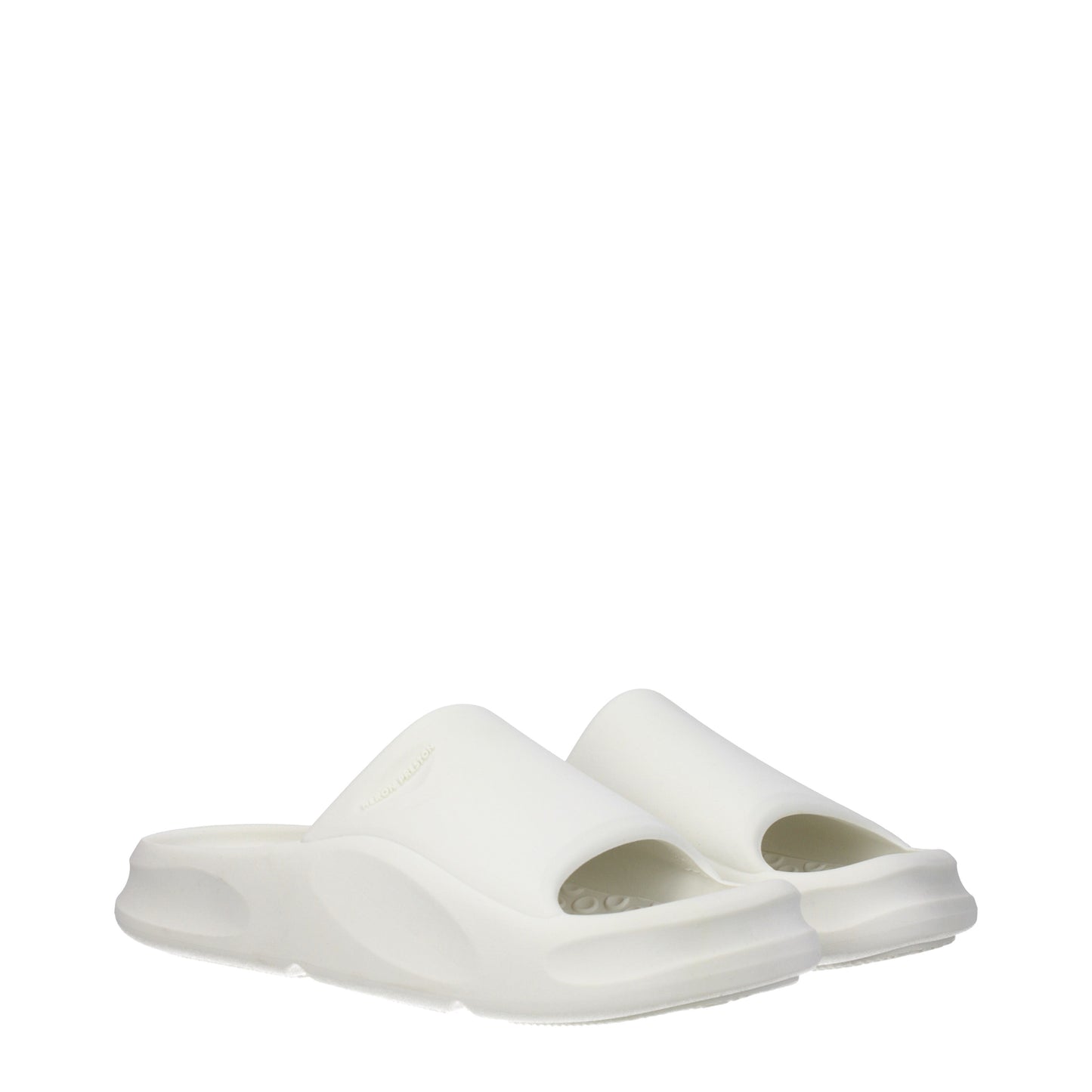 Heron Preston Sandals & Slippers Men Rubber White/Off White