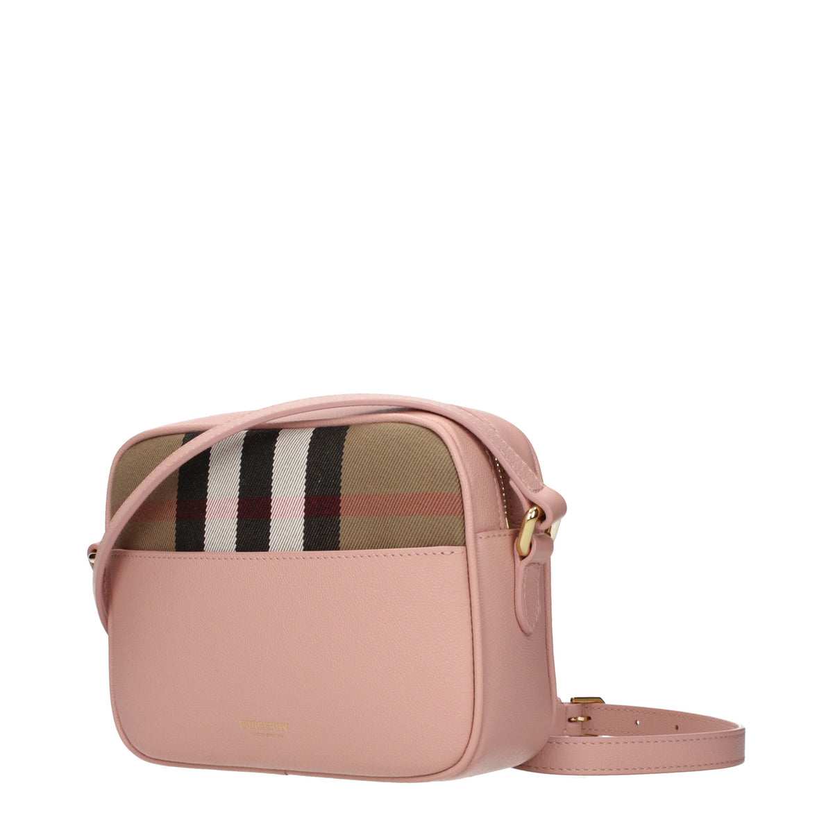 Burberry Crossbody Bags Women Leather Pink/Pink Powder