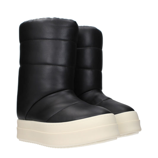 Rick Owens Men's Ankle Boots Leather
