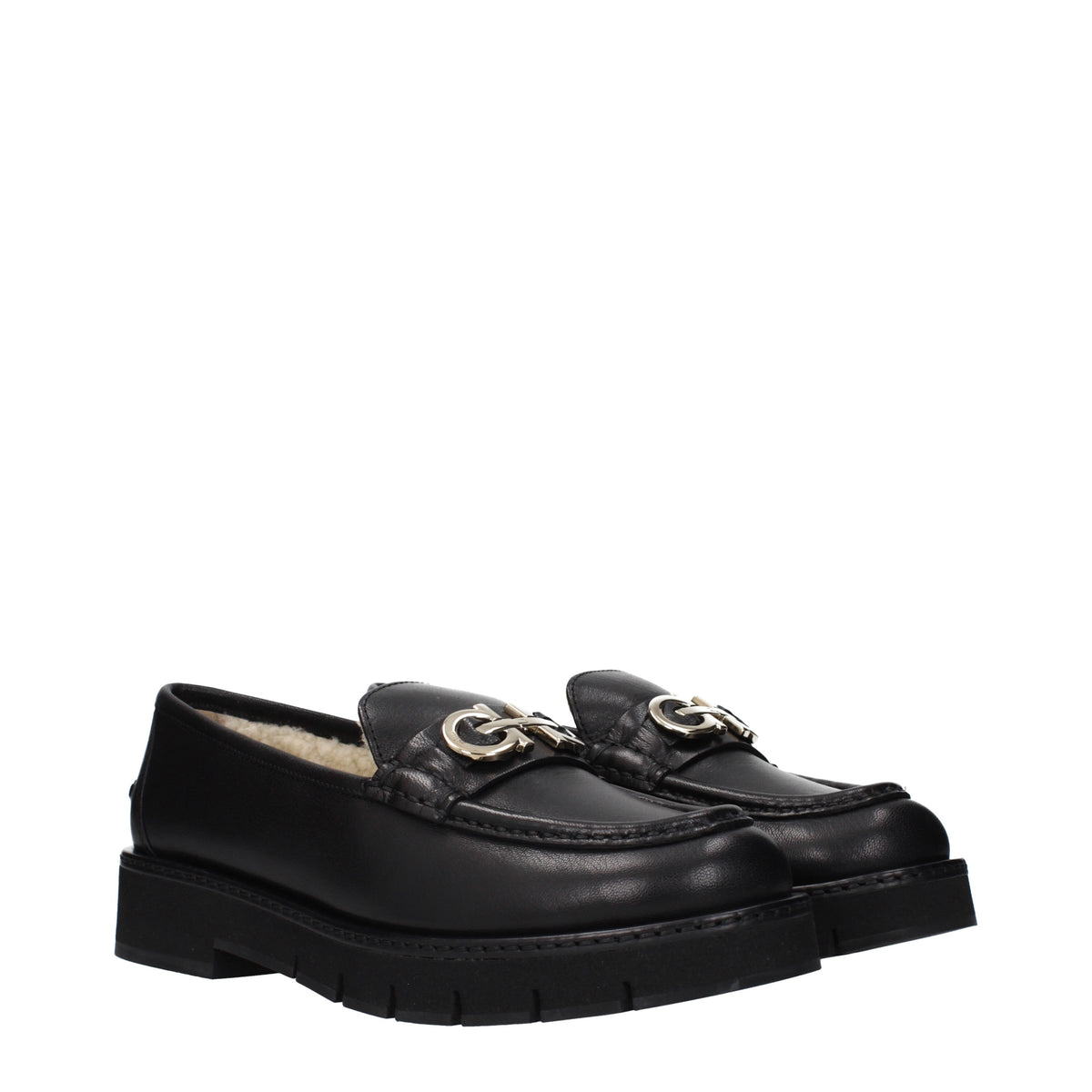 Salvatore Ferragamo Women's Loafers Leather