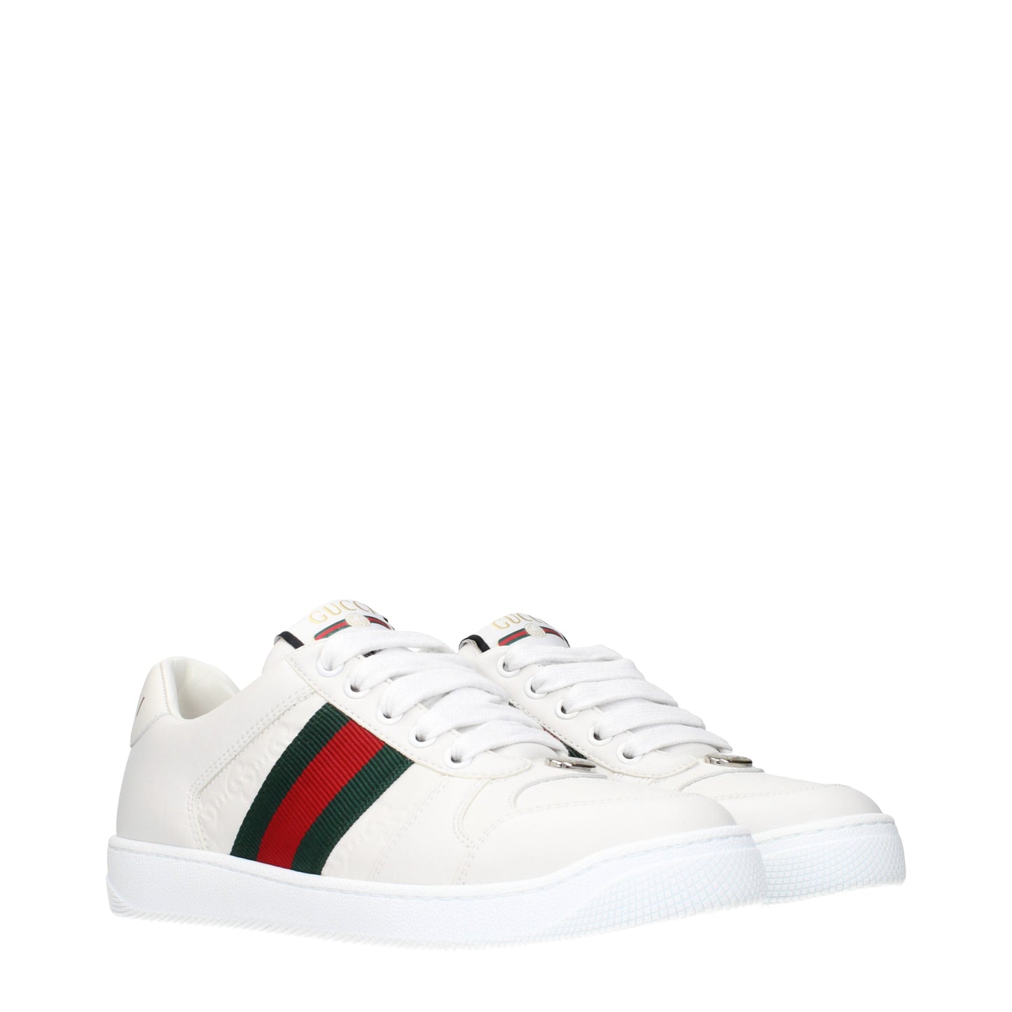Gucci Sneakers Women Leather White