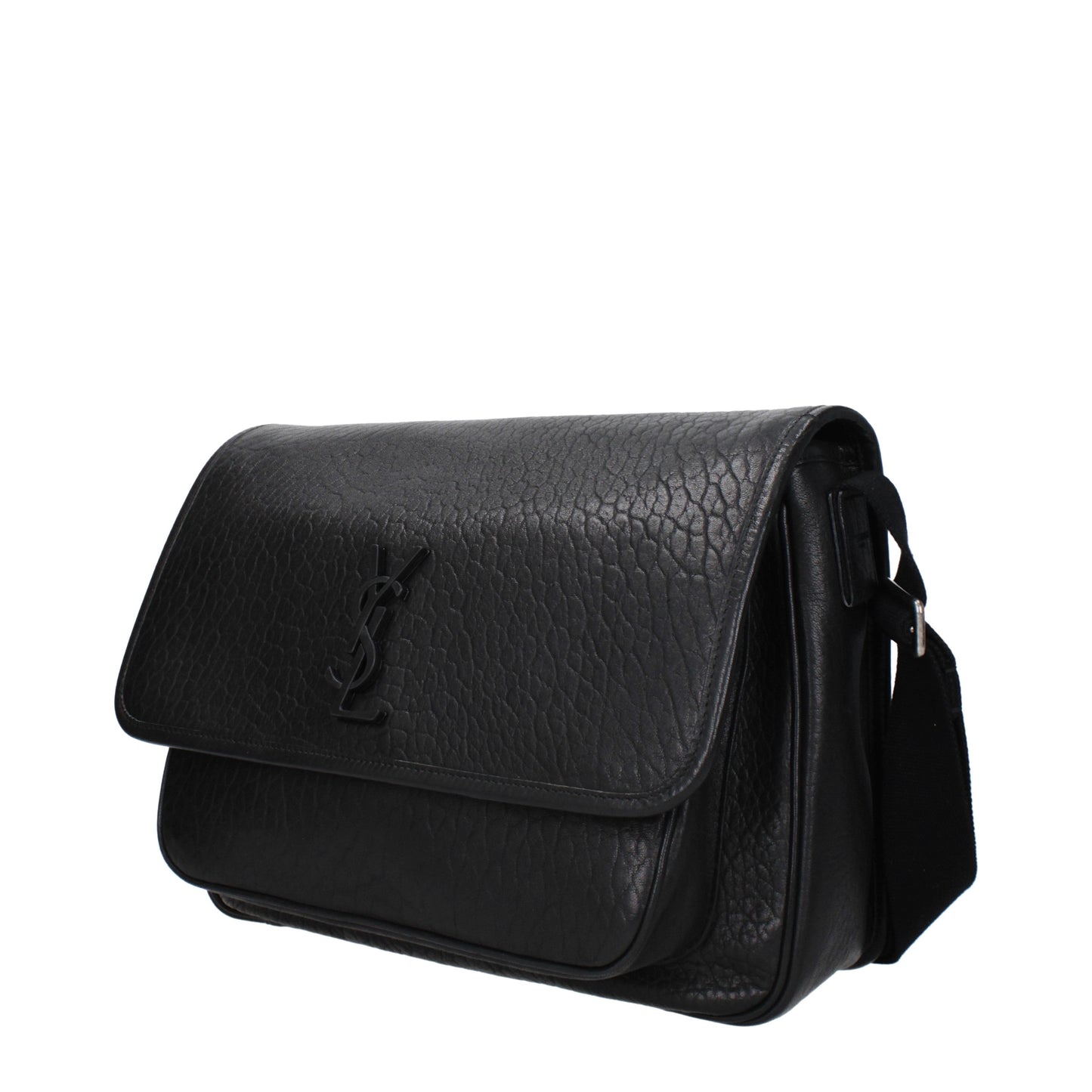 Saint Laurent Crossbody Bags Women Leather Black