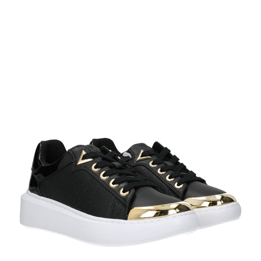 Guess Women's Sneakers in Polyurethane Black