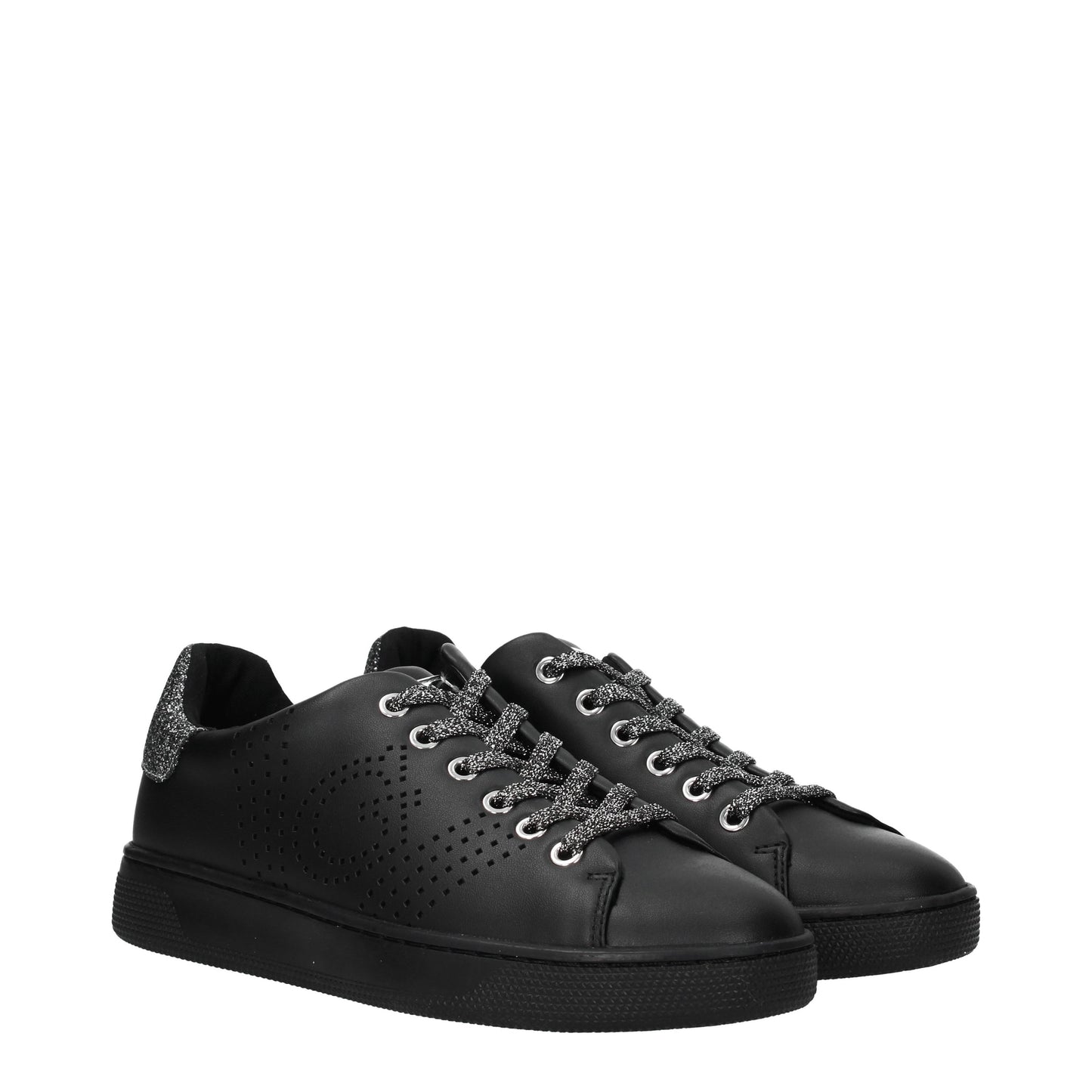 Guess Women's Sneakers in Polyurethane Black