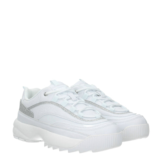 Guess Women's Sneakers in Polyurethane White