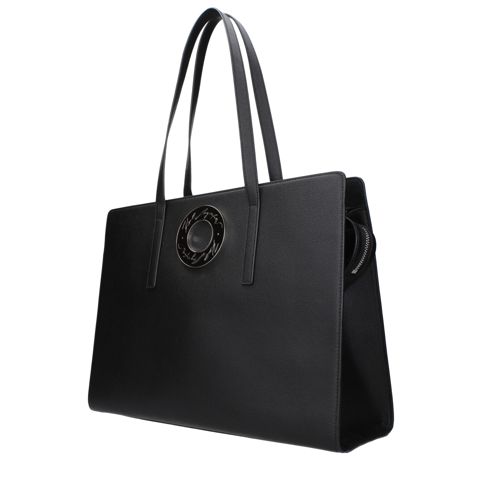Karl Lagerfeld Shoulder Bags Women Leather Black