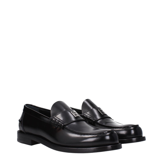 Givenchy Men's Loafers in Leather Black